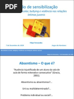 Absentismo escolar e bullying_uma apresentação