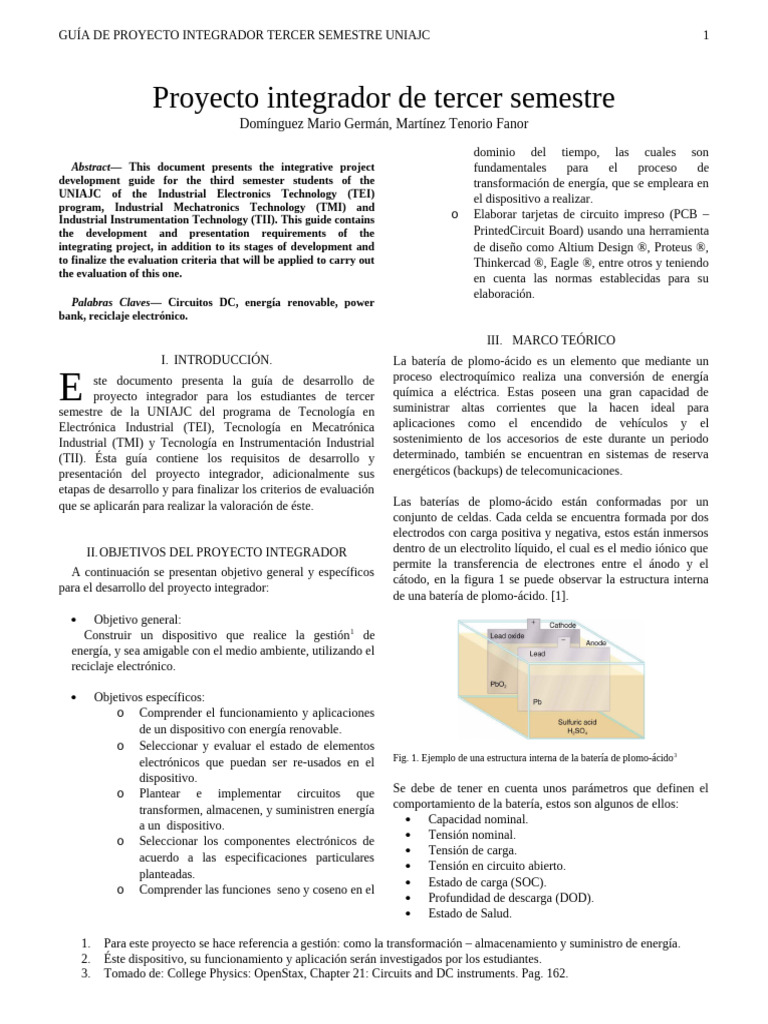 Guia Informe Ieee | PDF | Electrónica | Electrodo