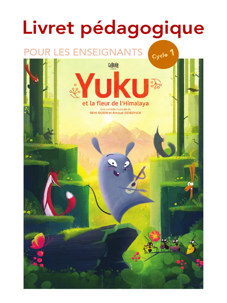 Livret pédagogique pour Yuku et la fleur | PDF | Énigme