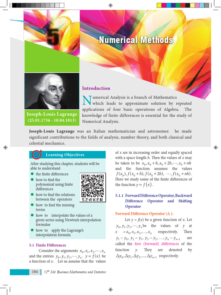 Finite Difference | PDF | Finite Difference | Mathematical Analysis