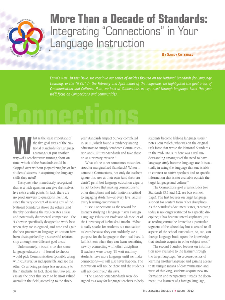 Cutshall 2012-08-More Than A Decade of Standards-Integrating ...