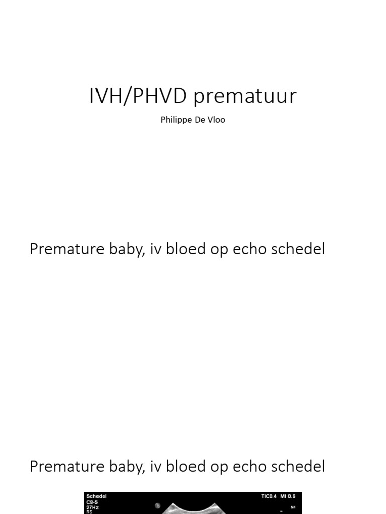 IVH Prematuur | PDF