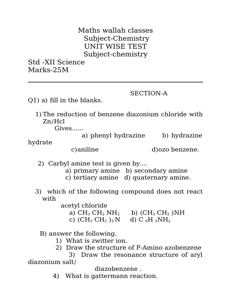 Mendius Reaction Explained | PDF
