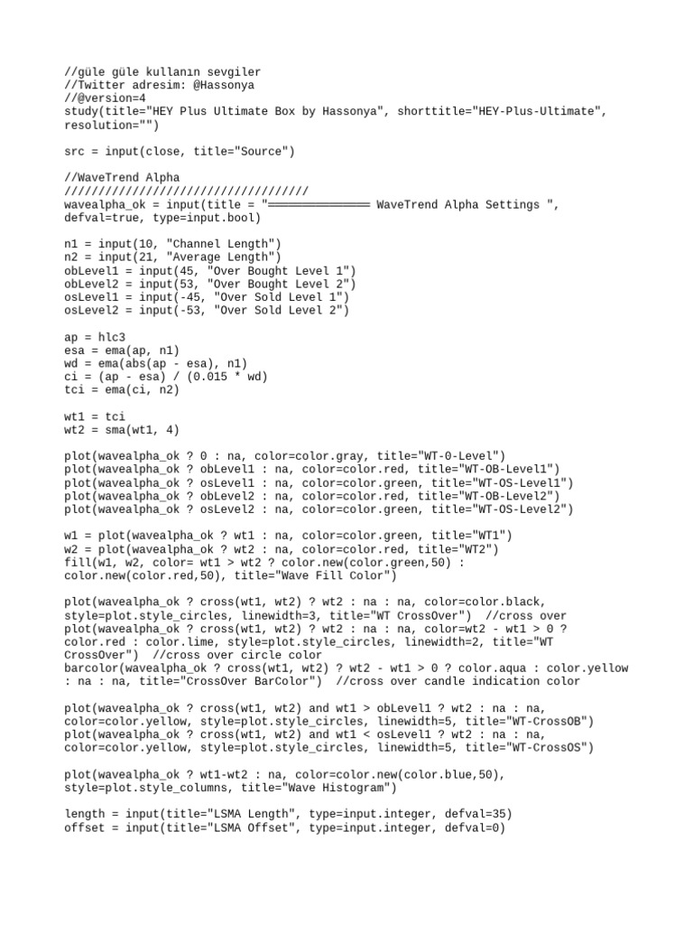 HEY Plus Ultimate Box Script | PDF