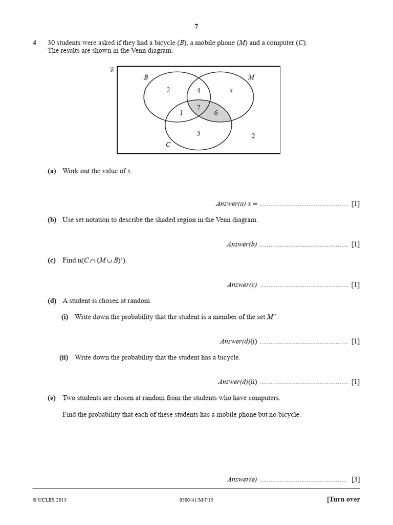0580/41/M/J/15 © Ucles 2015 | PDF