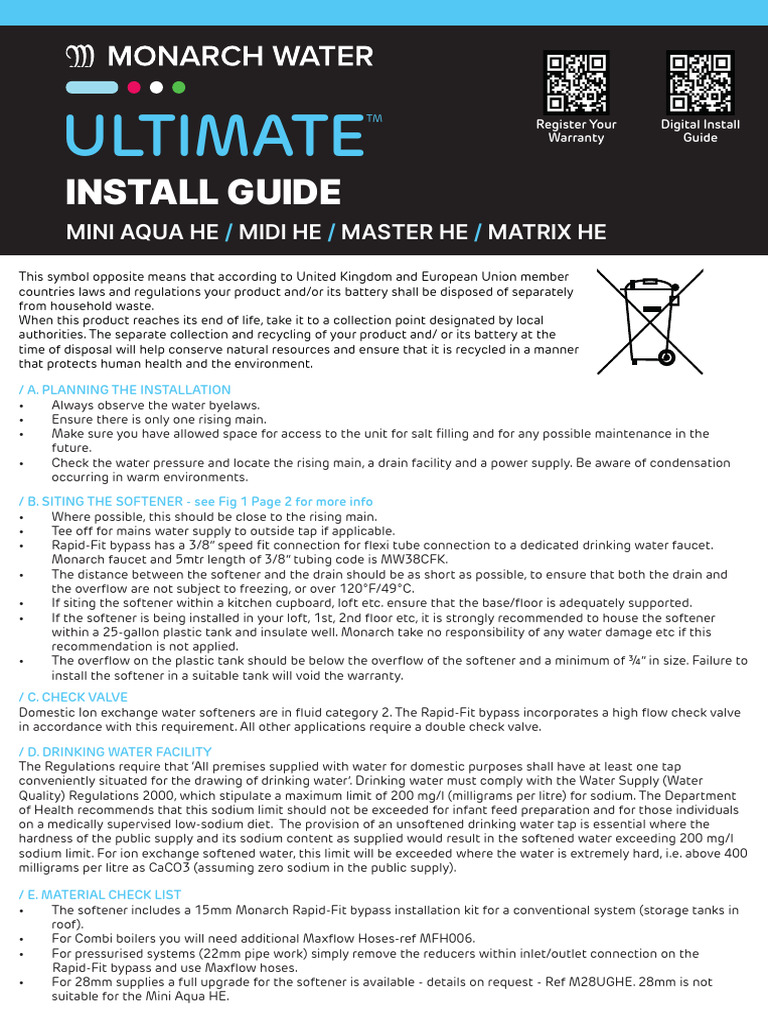 Ultimate_Electric_Install_Guide | PDF | Dishwasher | Water