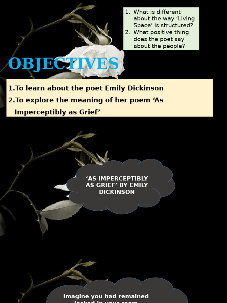 As Imperceptibly As Grief Hab Novid | PDF | Emily Dickinson