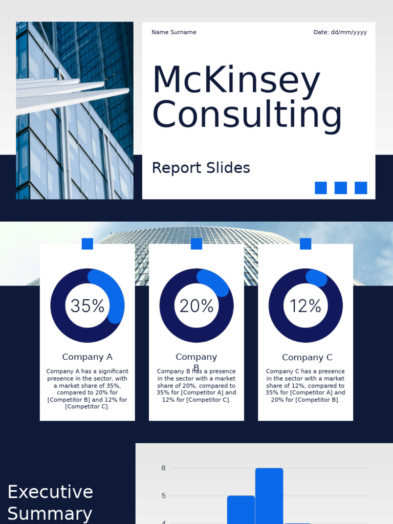 McKinsey Consulting Report Slides | PDF | Career & Growth