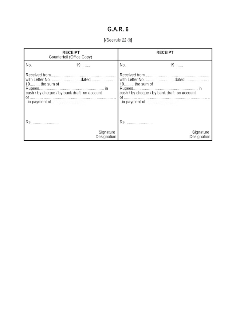 Gar 6 | PDF