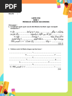 Lkpd Pai Kelas 1 Mengenal Huruf Hijaiyah Pdf