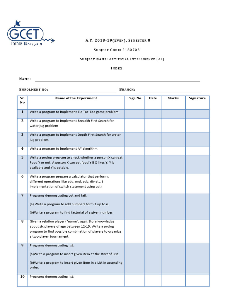 AI Programming Assignments Overview | PDF | Artificial Intelligence ...