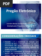 Curso - Pregão Eletrônico
