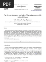 Download On the Performance Analysis of Savonius Rotor With Twisted Blades by Satya Prakash SN78142079 doc pdf