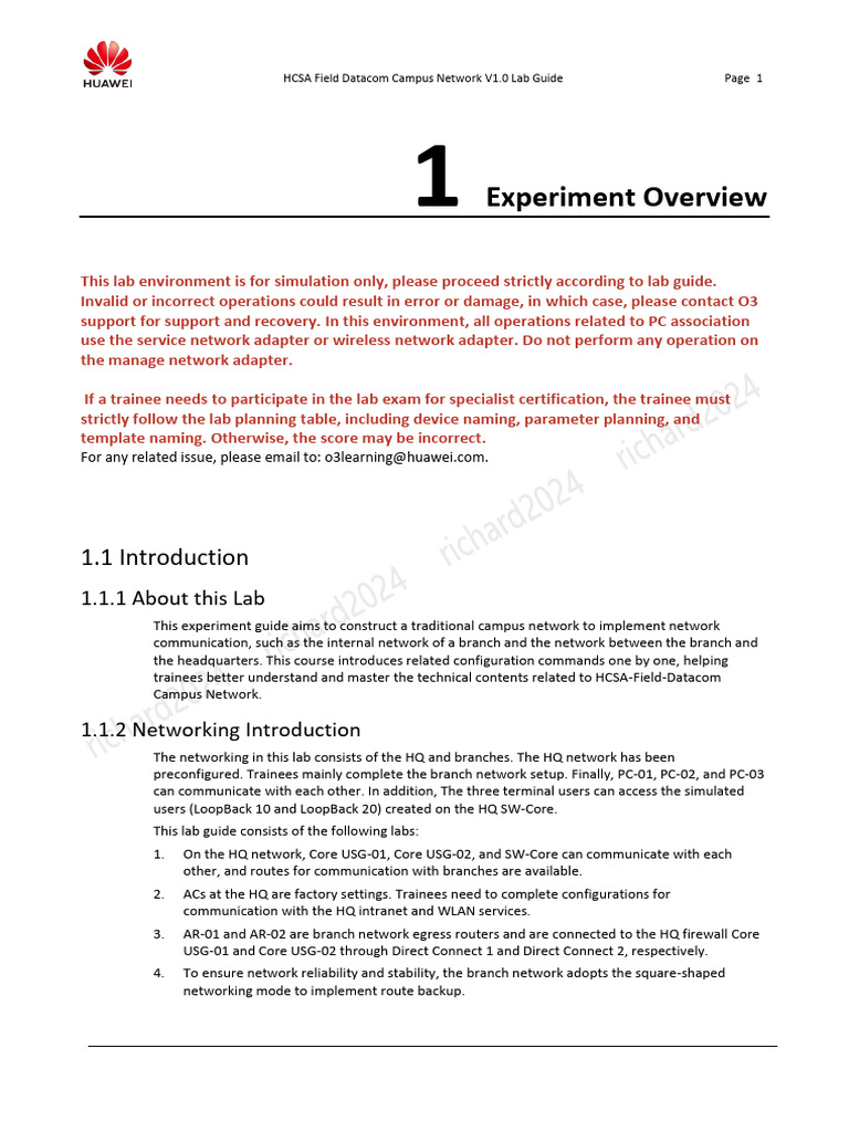 Lab N°1 | PDF | Computer Network | Network Switch