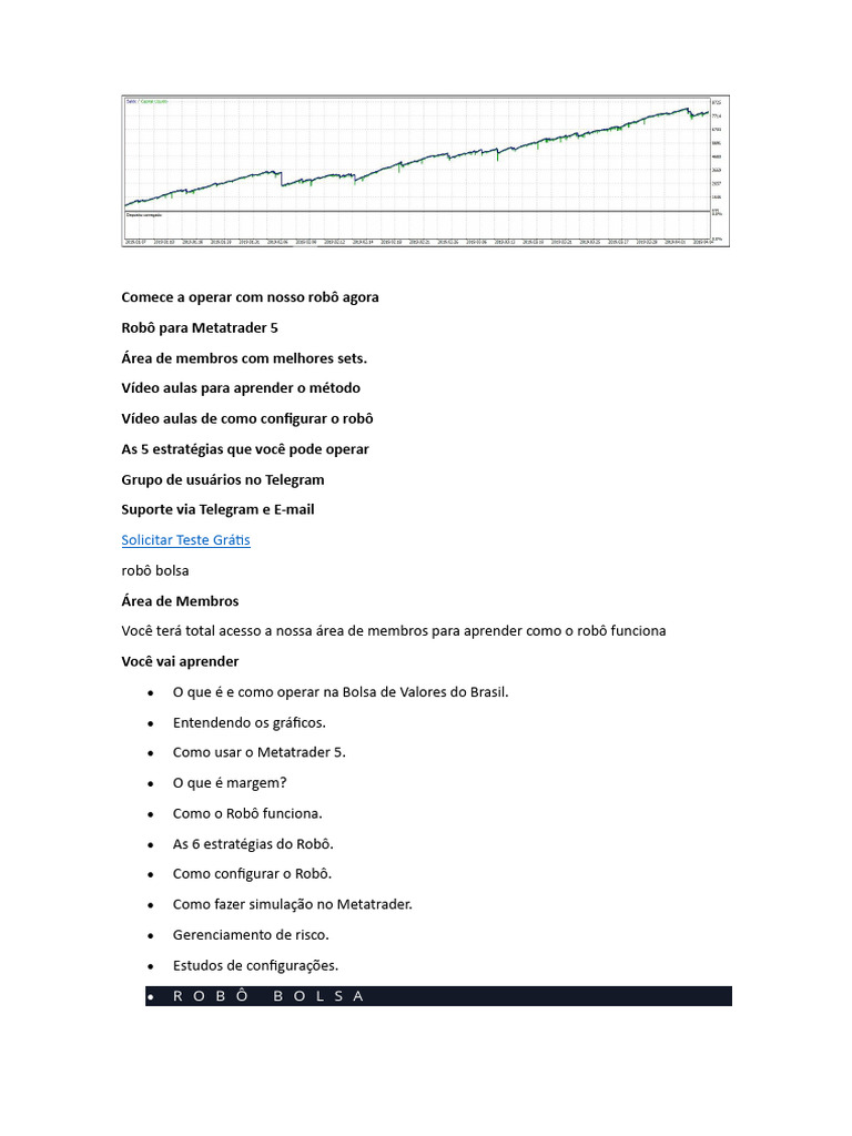 Robô de Forex para Metatrader 5 | PDF | Computadores