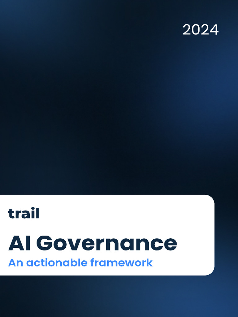 Actionable AI Governance Framework 2024 | PDF | Artificial Intelligence ...