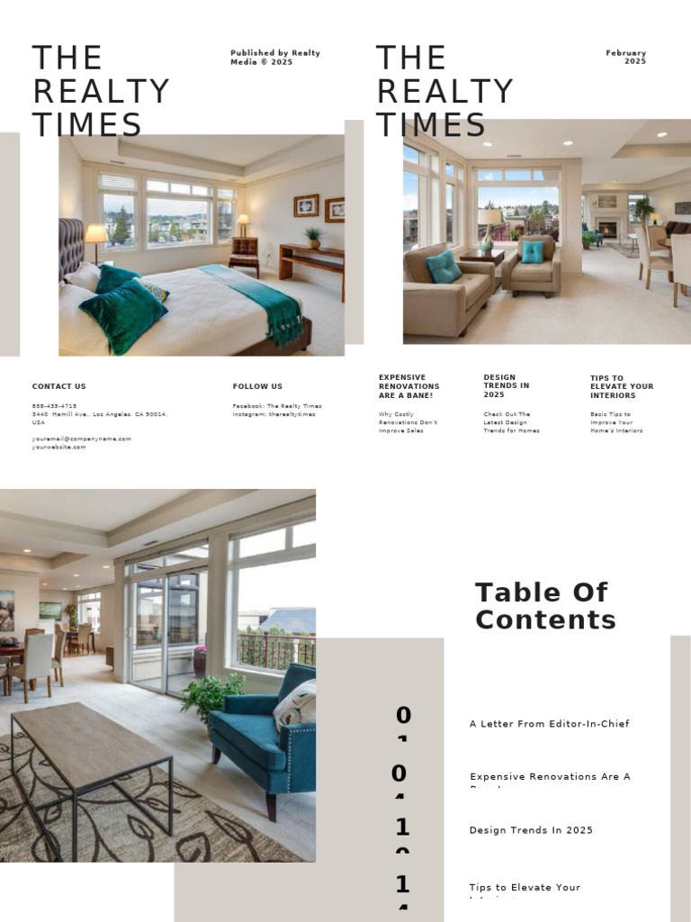 Renovation Trends and Tips for 2025 | PDF | Renovation | Carpet