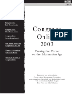 Congress Online 2003: Turning The Corner On The Information Age