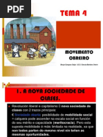 TEMA 4 Movemento obreiro