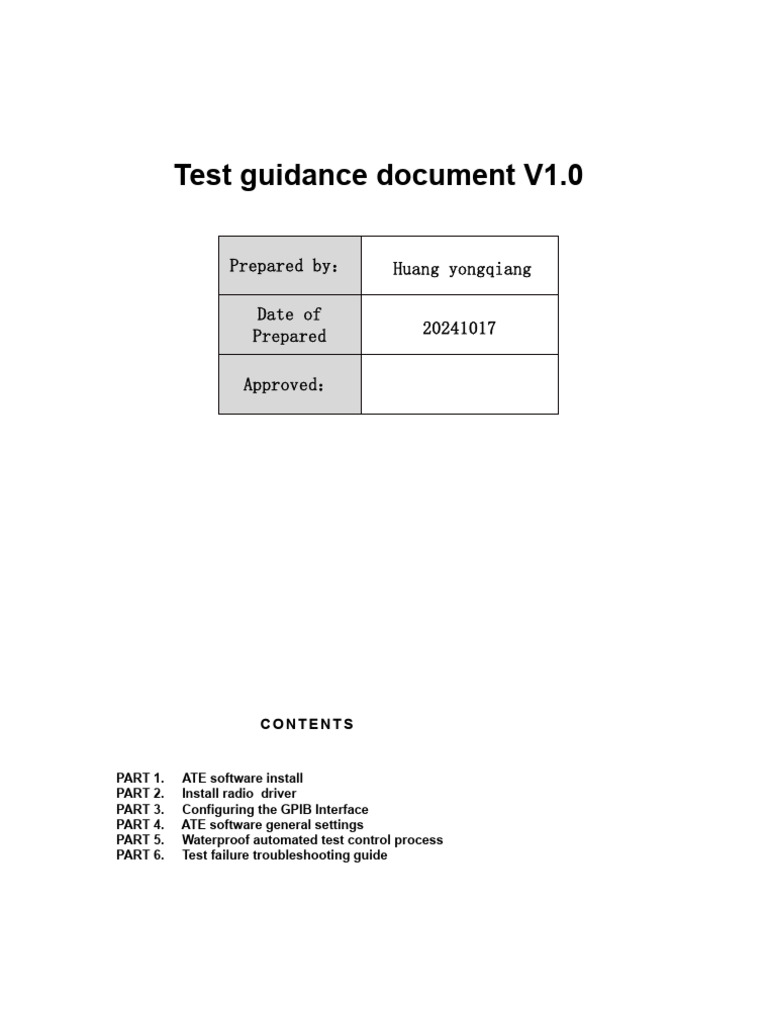 ATE Software Installation and Troubleshooting Guide | PDF | Device ...