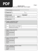 Obrazec Prijava Zacasnega Prebivalisca | PDF