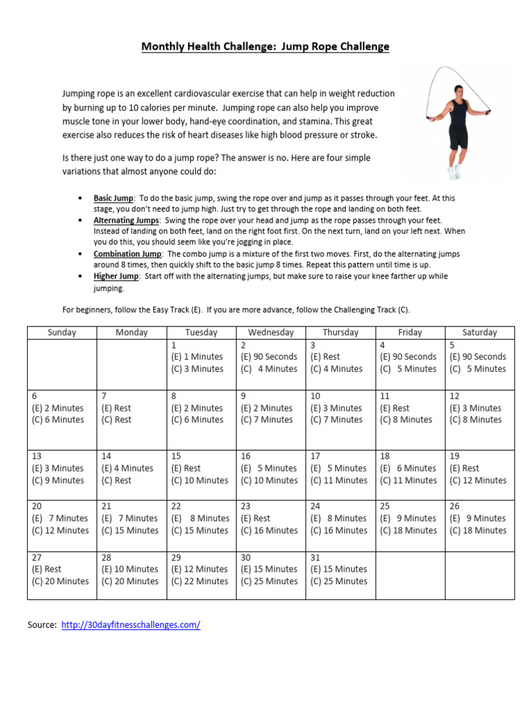 Jump-Rope-Challenge | PDF | Cardiovascular Diseases | Clinical Medicine