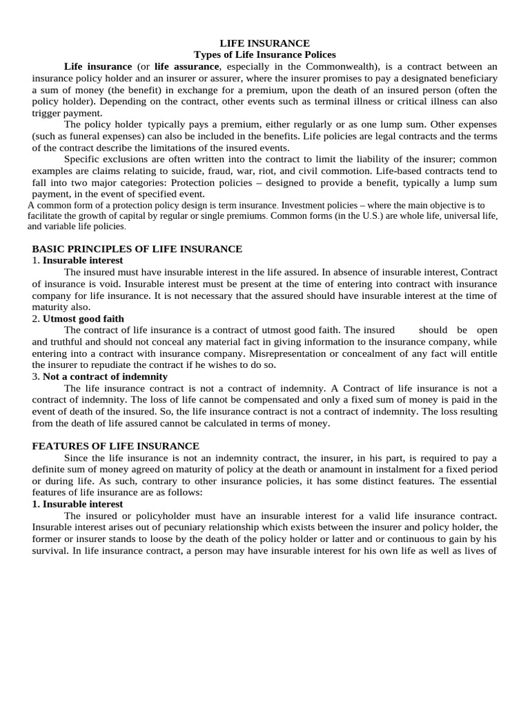 Understanding Term Life Insurance | PDF | Life Insurance | Insurance
