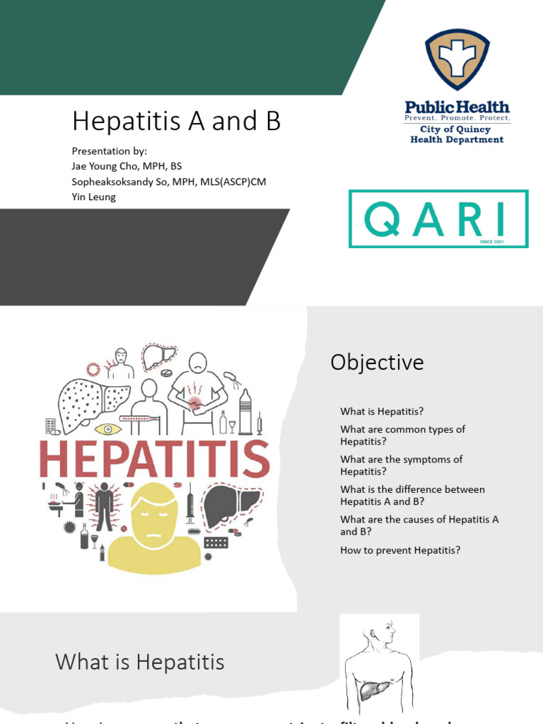 Hepatitis A and B Overview | PDF | Hepatitis | Hepatitis B