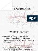 DVT Prophylaxis