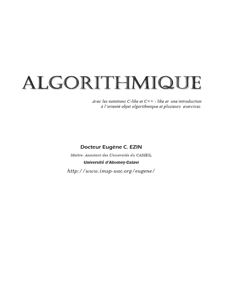 Cours 1 | PDF