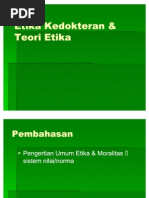 Download Etika Kedokteran  Teori Etika by Sukamto Wei Shen SN78148997 doc pdf