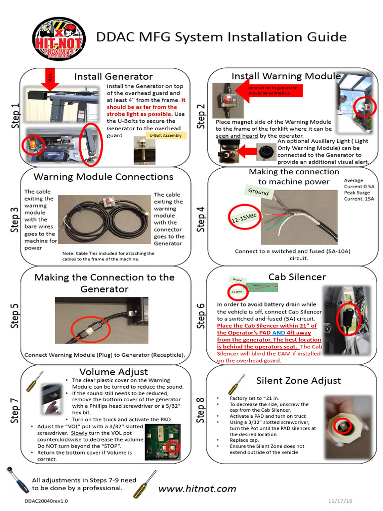 HIT NOT Forklift Installation Guide | PDF | Arbitration | Indemnity