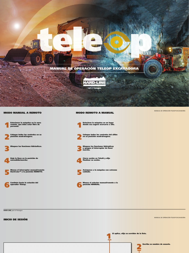 Excavator Teleop Om S v3 2 | PDF | Cambiar