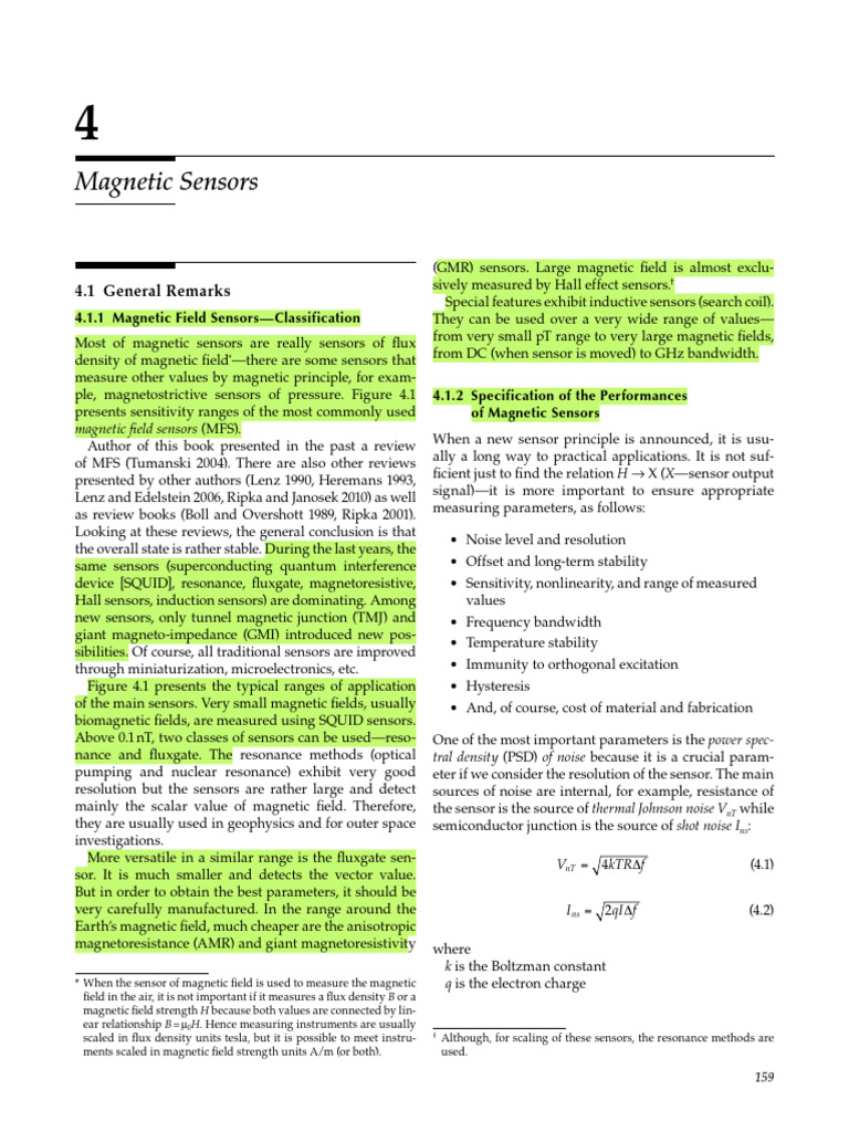 SQUID Sensor Performance and Cost Analysis | PDF | Magnetometer ...