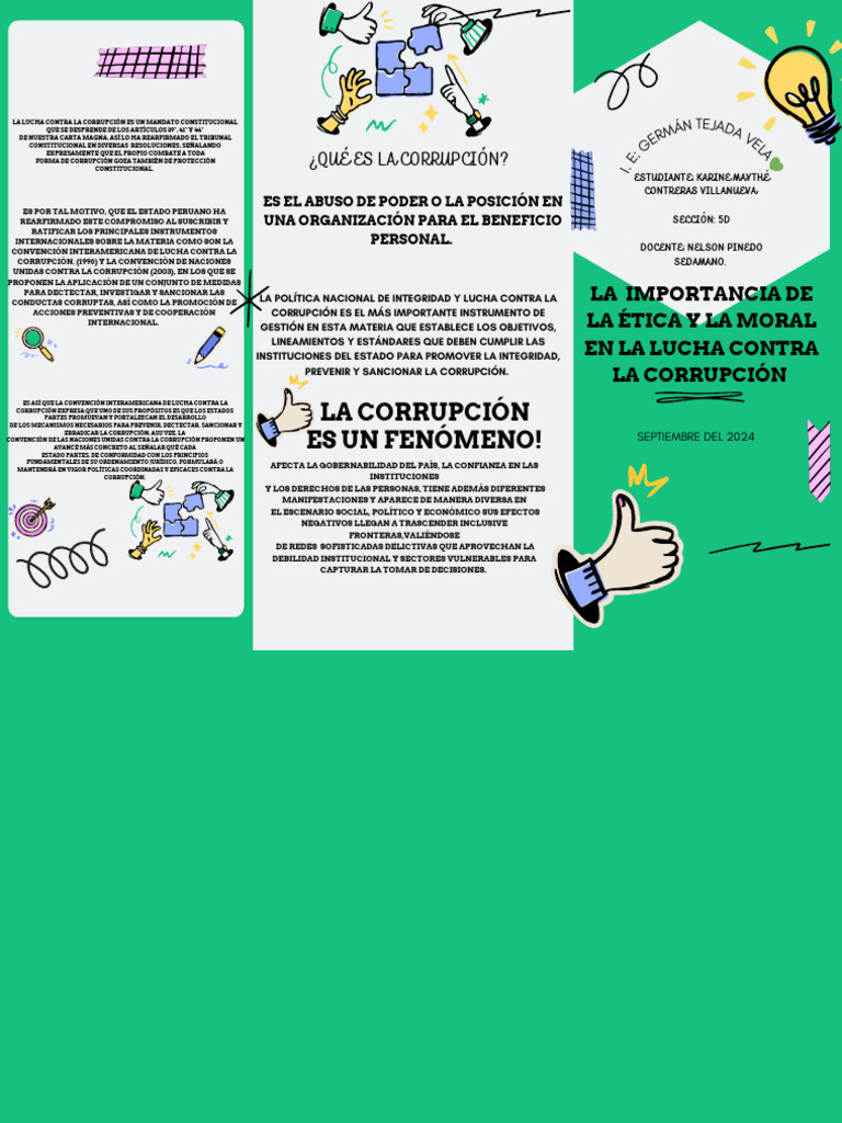 Lucha Constitucional contra la Corrupción | PDF | Corrupción política ...