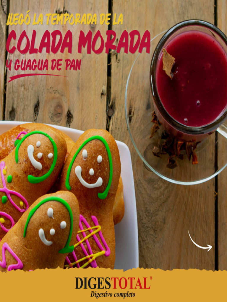 Receta Colada Morada 2022 | PDF | Alimentos | Cocina
