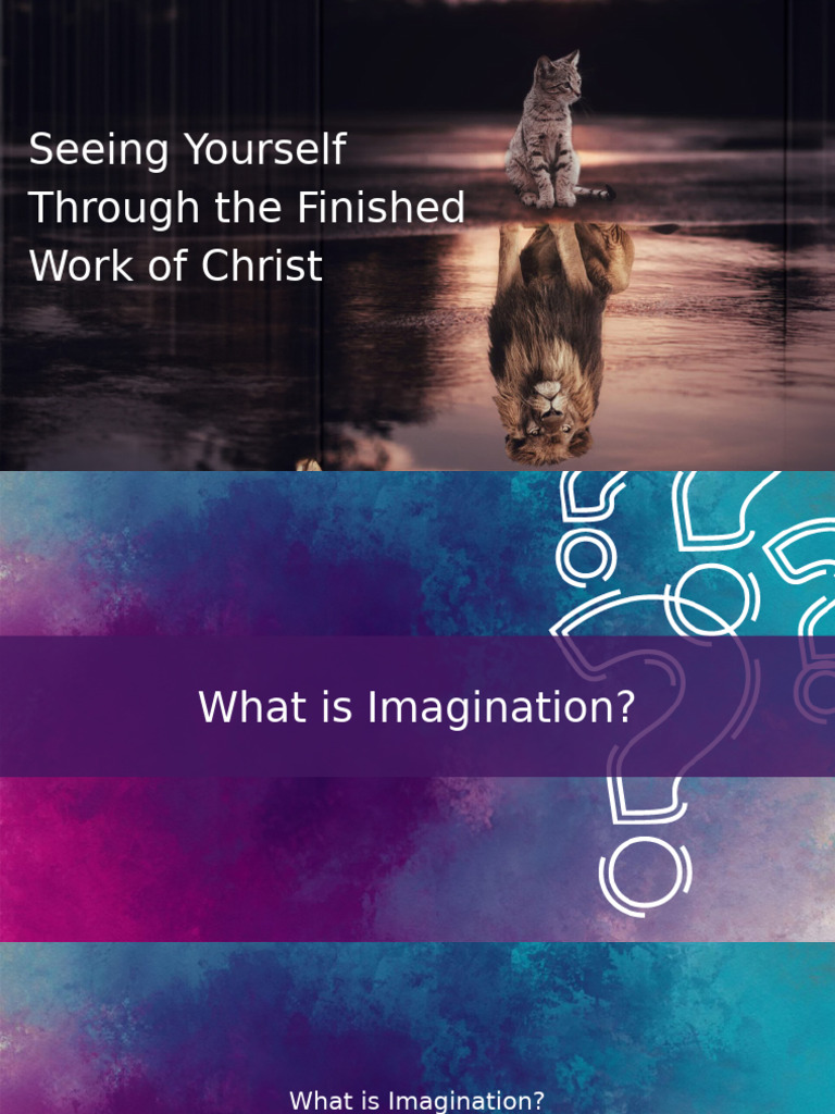 Seeing Yourself Through The Finished Work of Christ 1 | PDF ...