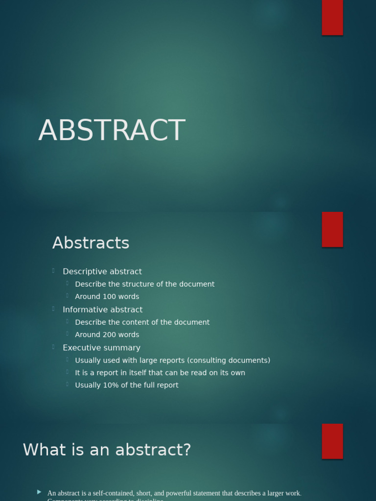 7b - Abstracts and Progress Report | PDF