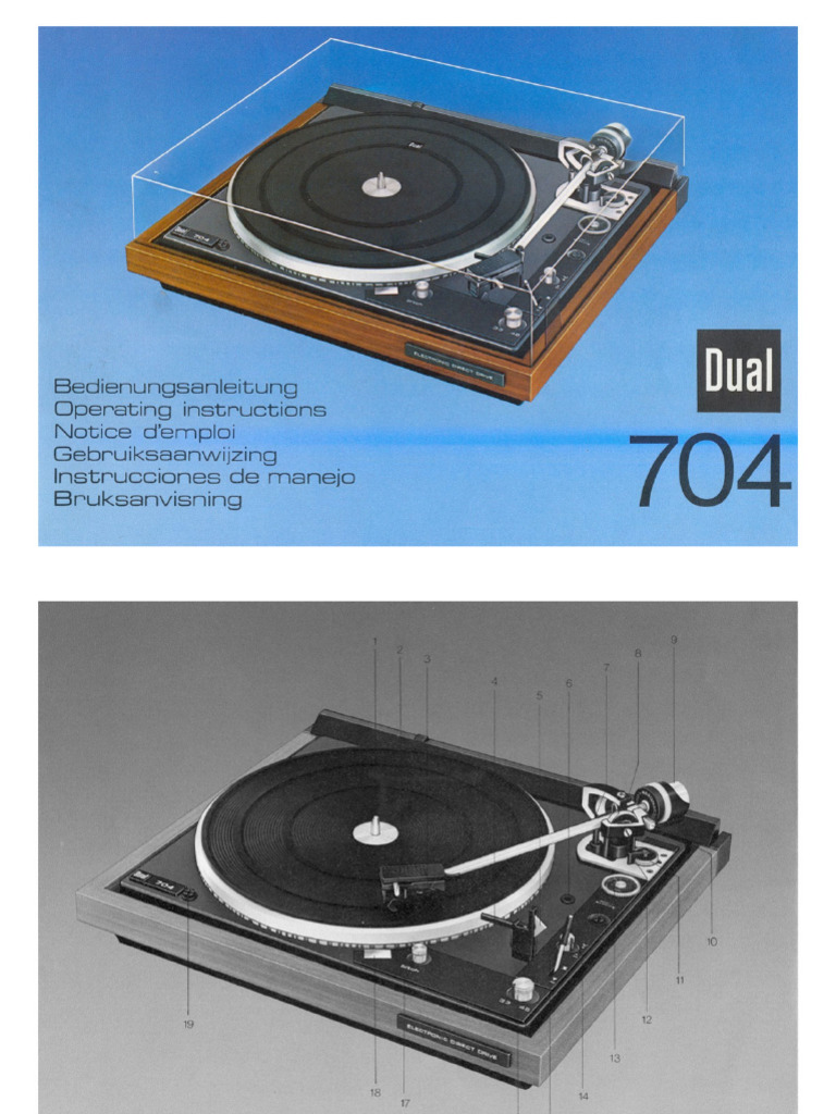 Dual 704 Owners Manual | PDF