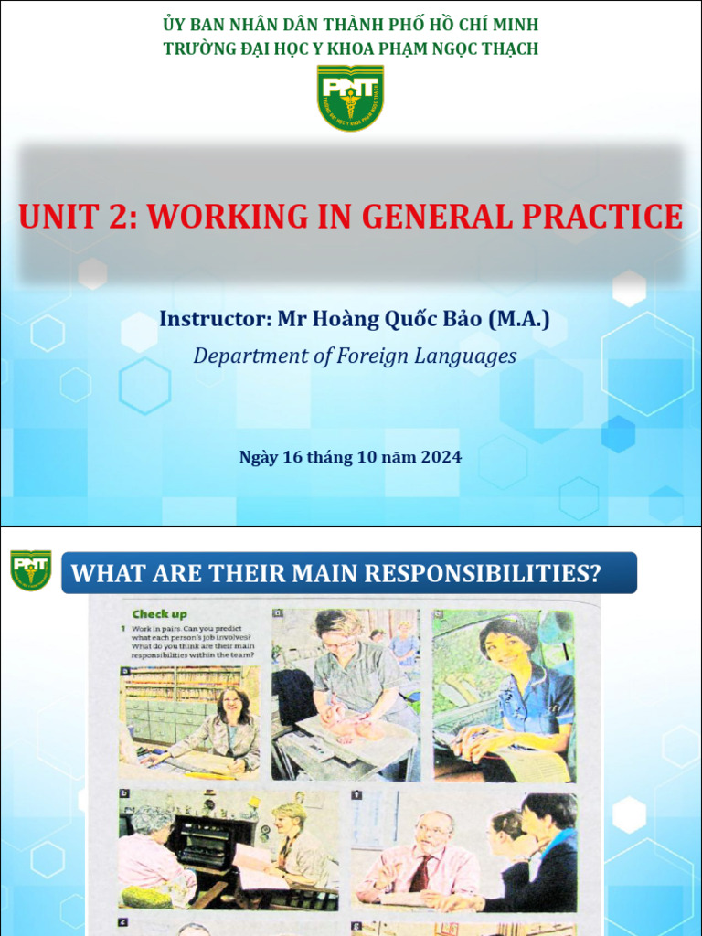 Pharmacy Week 2 Session 2 | PDF | General Practitioner | Physician