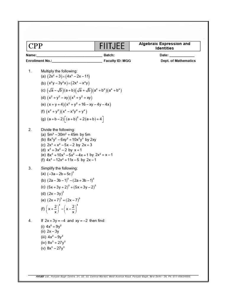 Define Expression Mathematics