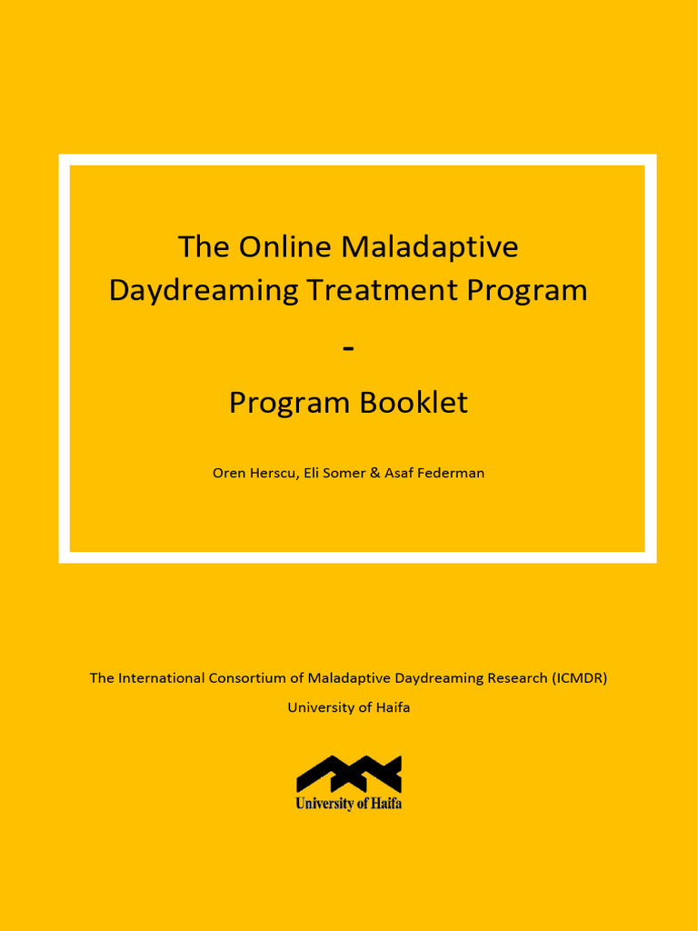 Maladaptive Daydreaming Treatment Guide | PDF | Mindfulness | Attention