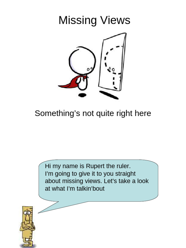 Understanding Missing Views in CAD | PDF | Home & Garden