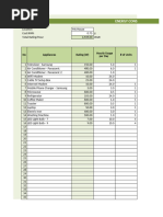 Electricity Consumption Excel Template | PDF | Electrical Engineering ...