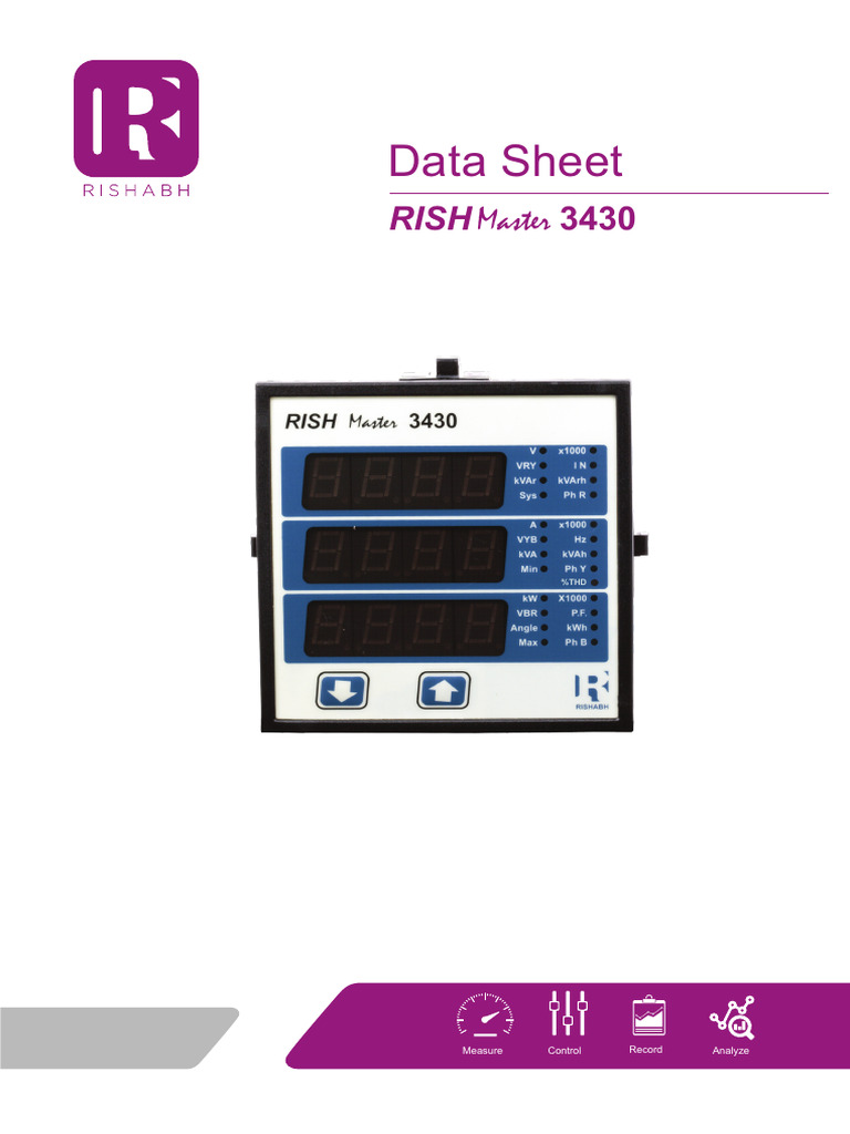 Rish Master 34301 | PDF | Alternating Current | Transformer