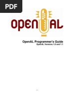 OpenAL Programmers Guide