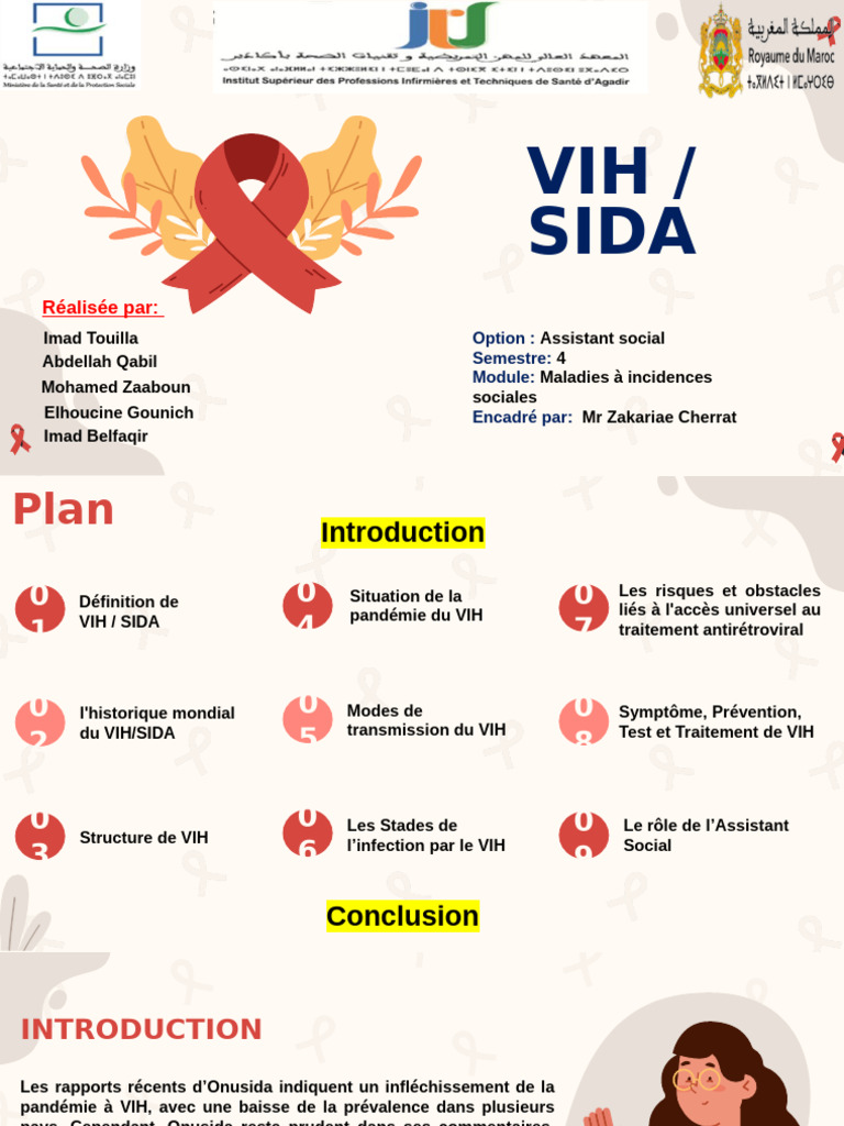 Comprendre le VIH/SIDA : Historique et Transmission | PDF | VIH | SIDA