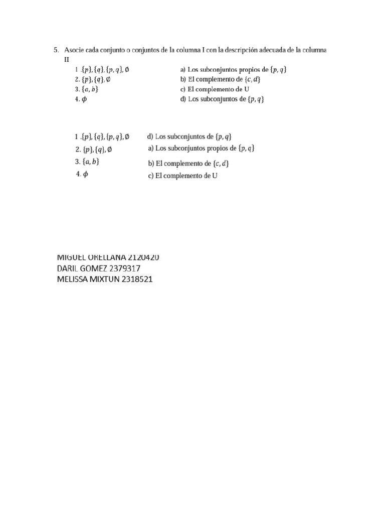 Ejercicio 5 | PDF