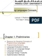 Lecture 1- Nidal Preliminaries