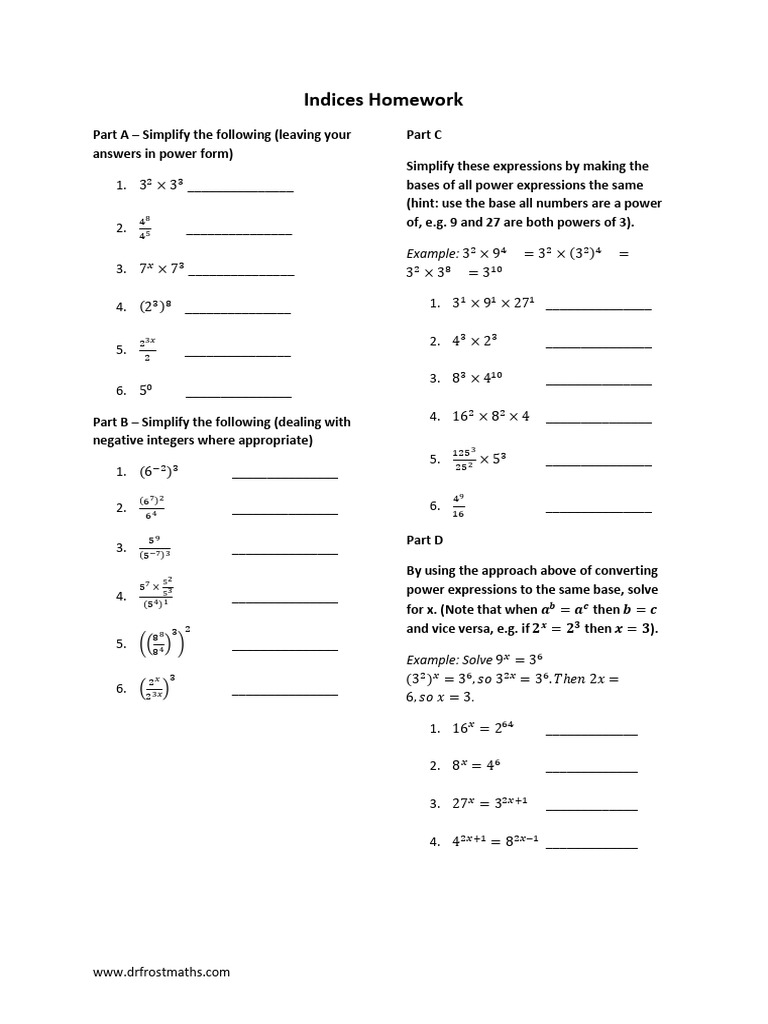 Year 8 Homework 13.09.23 | PDF | Mathematics | Arithmetic